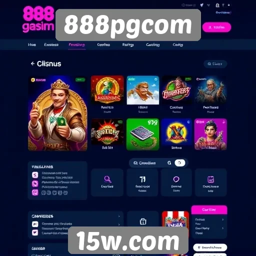 Interface do usuário do 888pgcom é intuitiva